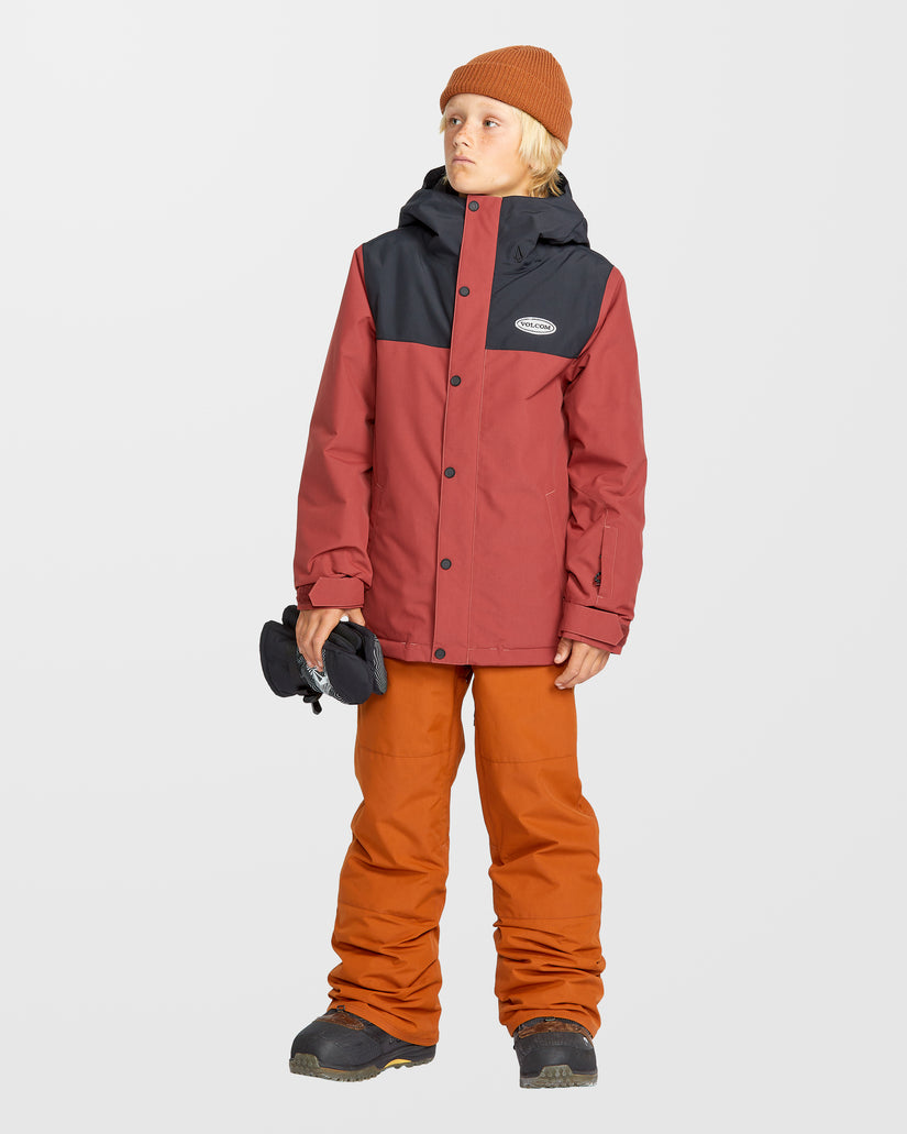 Stone.91 Insulated Jacke - Redwood - (KINDER)