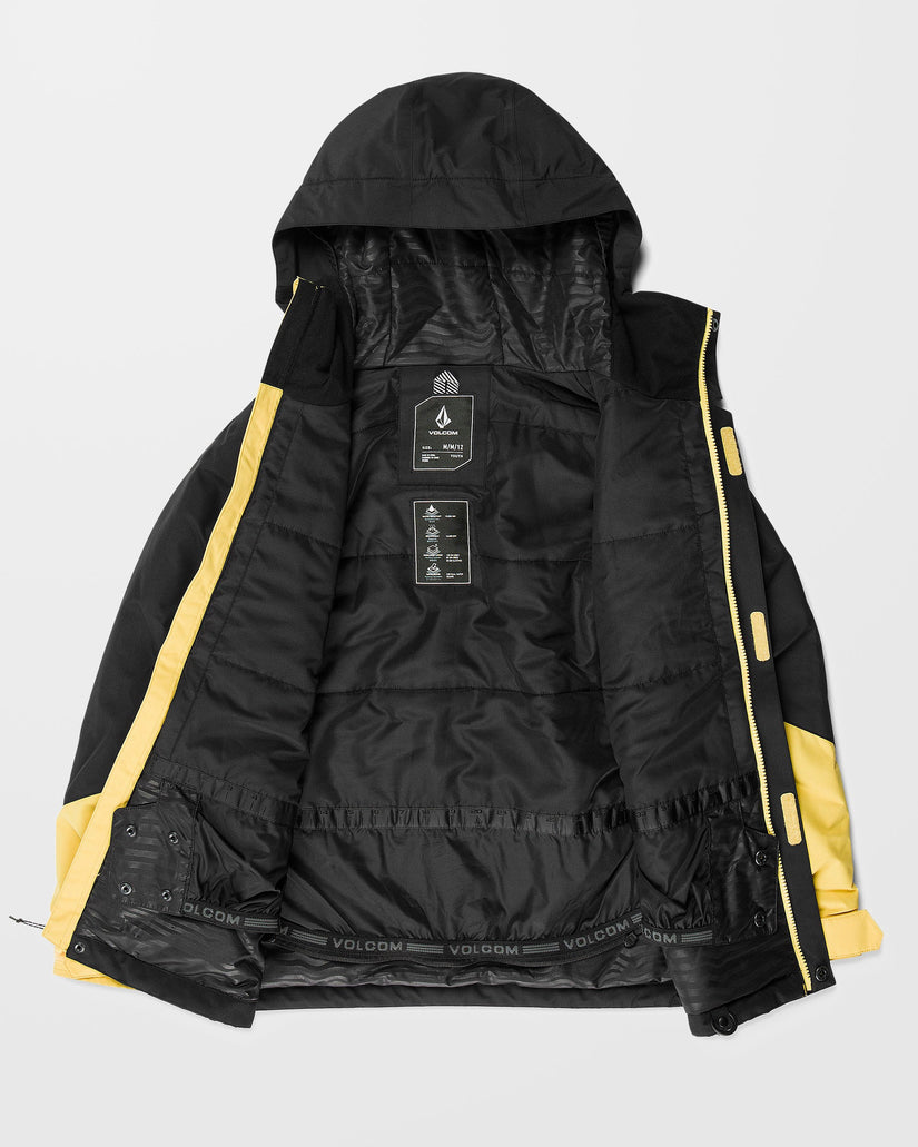 Ryder Insulated Jacke - Dark Yellow - (KINDER)