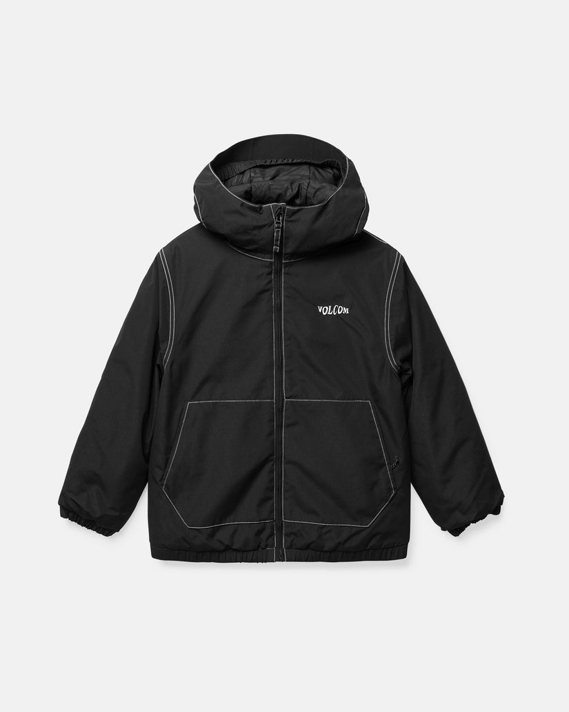 Chaos Insulated 10K Jacke - Black - (KINDER)