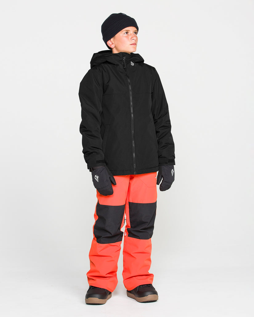 Stone.91 Insulated 10K Jacke - Black - (KINDER)