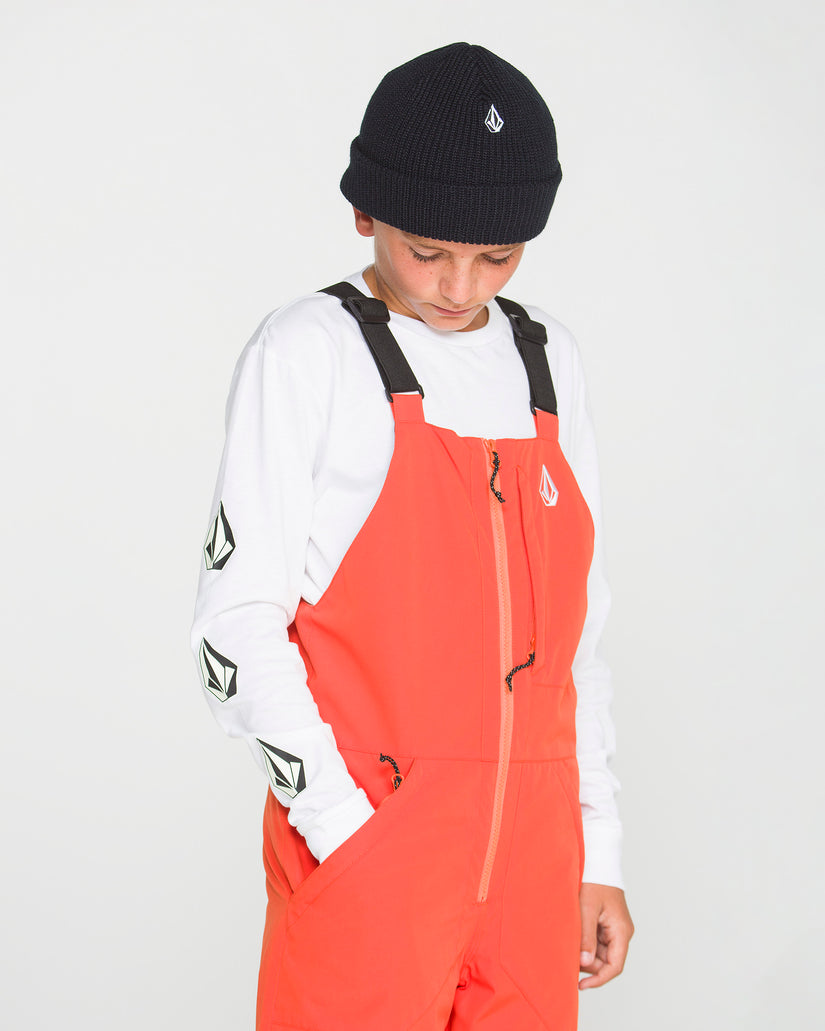 Barkley Insulated 10K Latzhose - Orange - (KINDER)