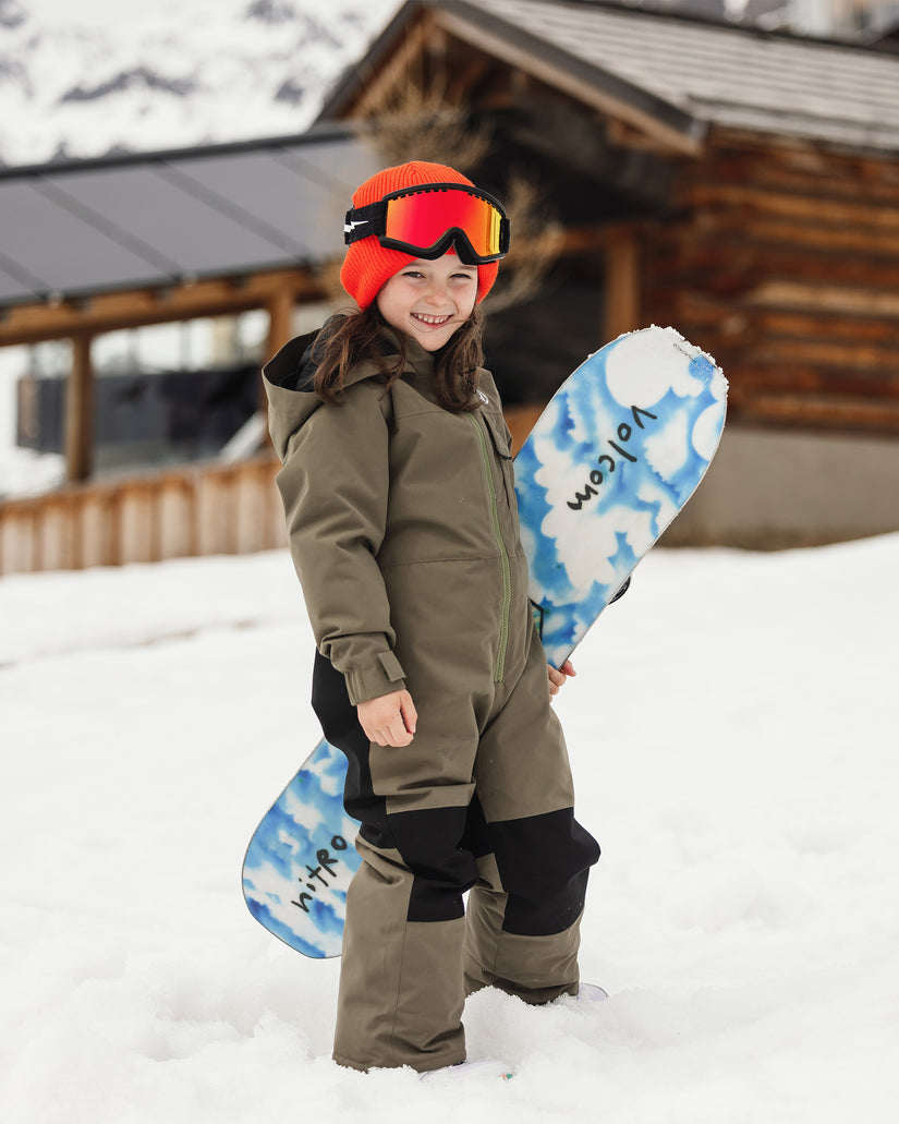 Barkley Insulated 10K Latzhose - Teak - (KINDER)