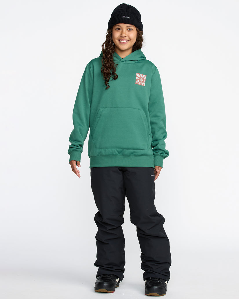 Hydro Fleece Kapuzenpullover - Spruce Green