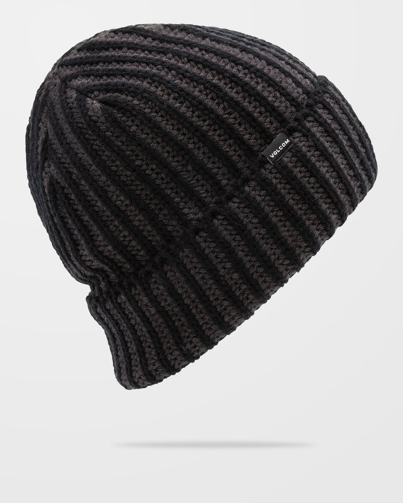 Knit Stoned Beanie - Dark Grey