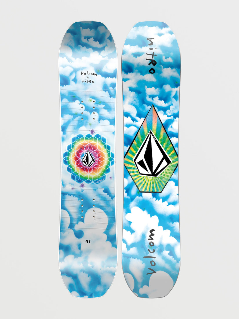 Ripper Kids X Volcom Snowboard (121 cm) - BLACK (J6751997K_BLK) [F]