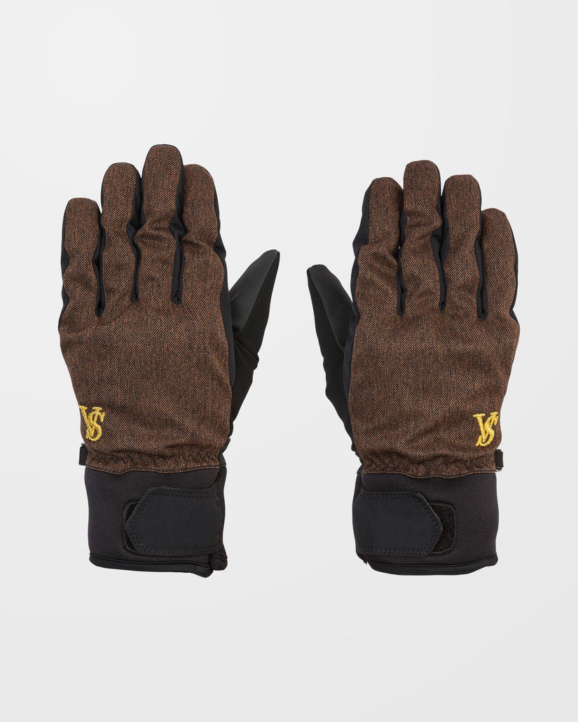 V.Co Crail Handschuh - Brown Denim