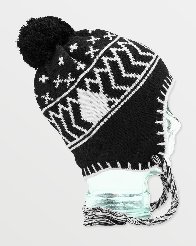 Ear Muff Beanie - Black