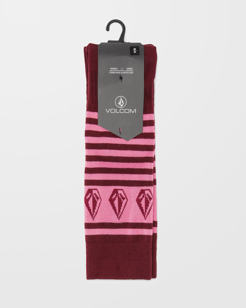 Striker Wool Blend Otc Socken - Burgundy