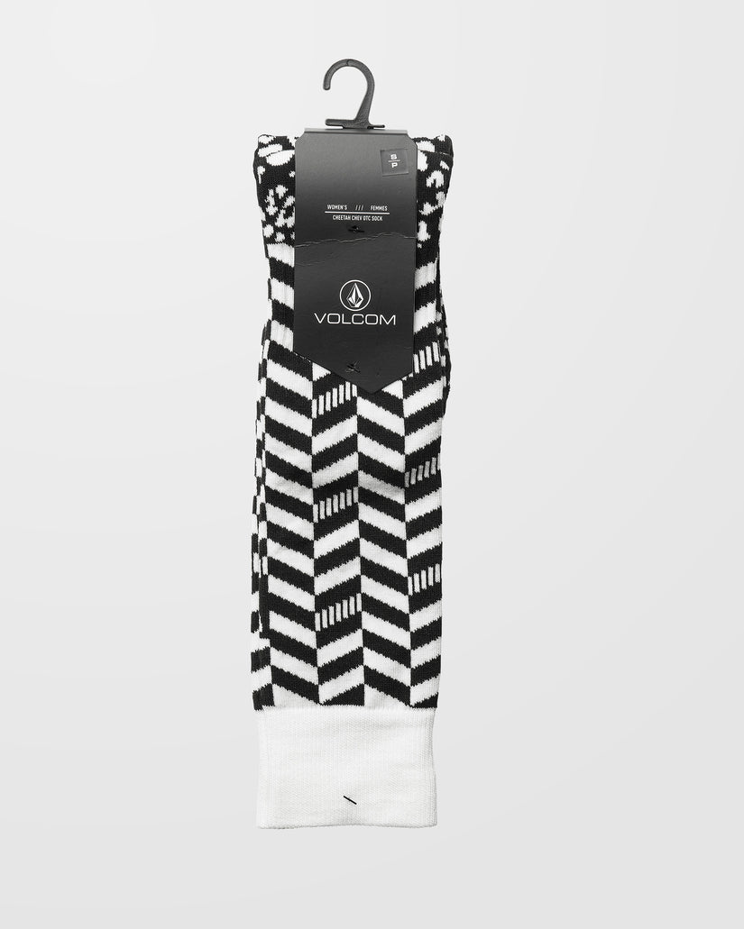 Cheetah Chev Otc Socken - Black