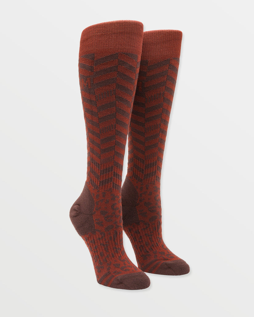Cheetah Chev Otc Socken - Henna