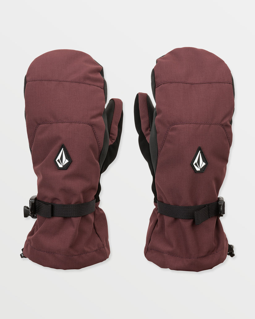 V.Snow Over Fäustlinge - Oxblood