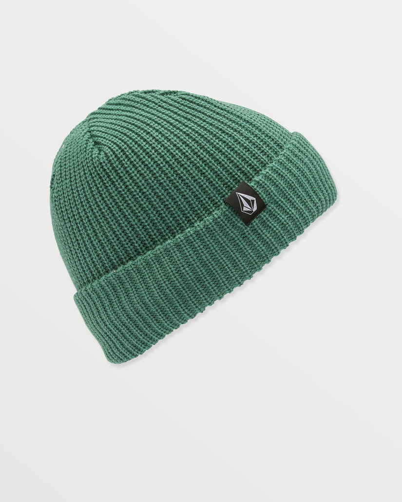 Youth Lined Beanie - Spruce Green
