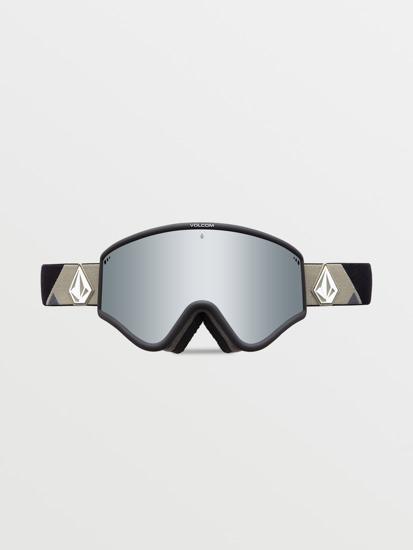 Yae Lt Military/Black Goggle (+ Bonus Lens - Yellow) - SILVER CHROME (VG0723509_SLCH) [B]
