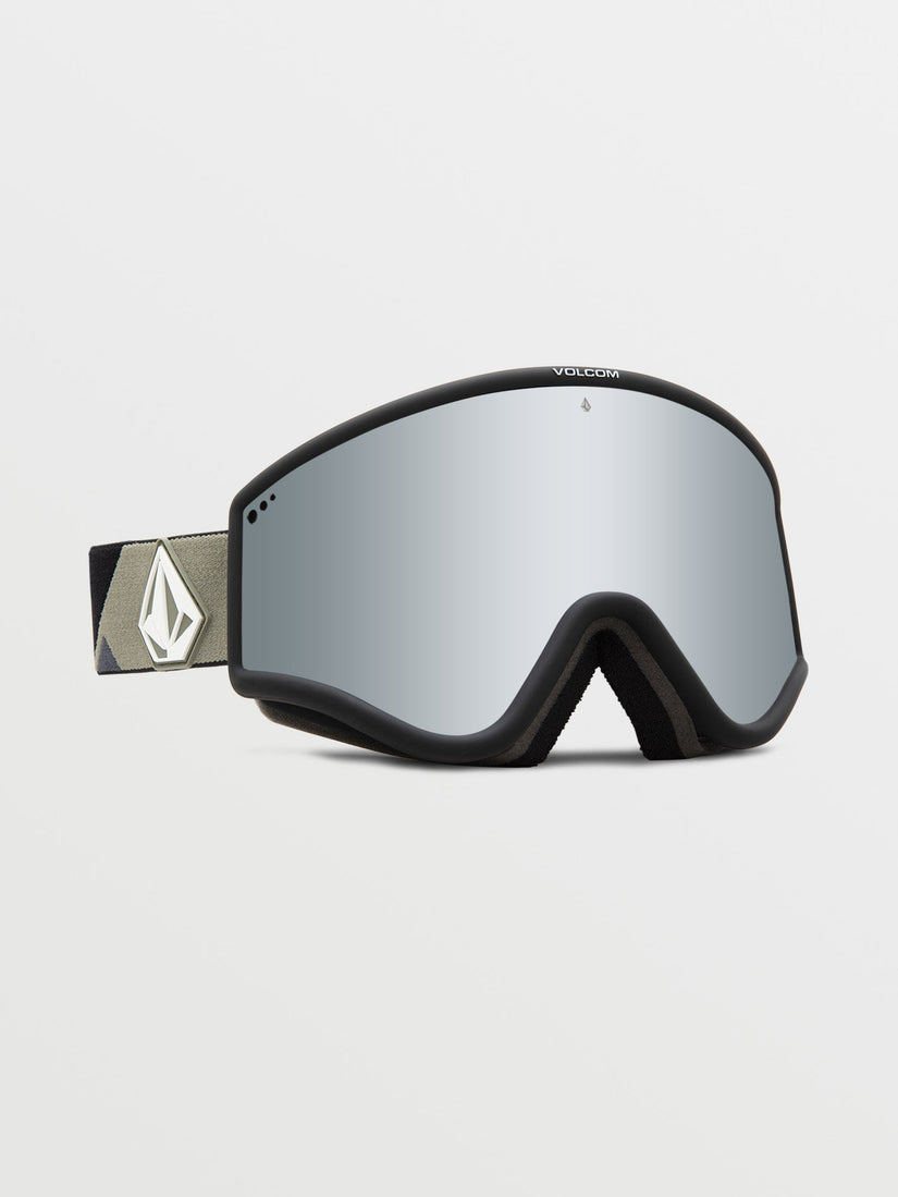 Yae Lt Military/Black Goggle (+ Bonus Lens - Yellow) - SILVER CHROME (VG0723509_SLCH) [F]