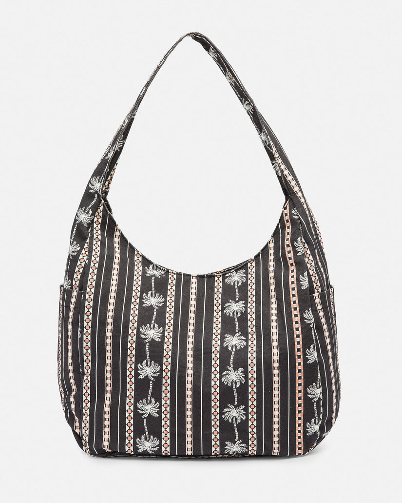 Schoolyard Canvas Hobo Tote-bag Tasche - BLACK COMBO