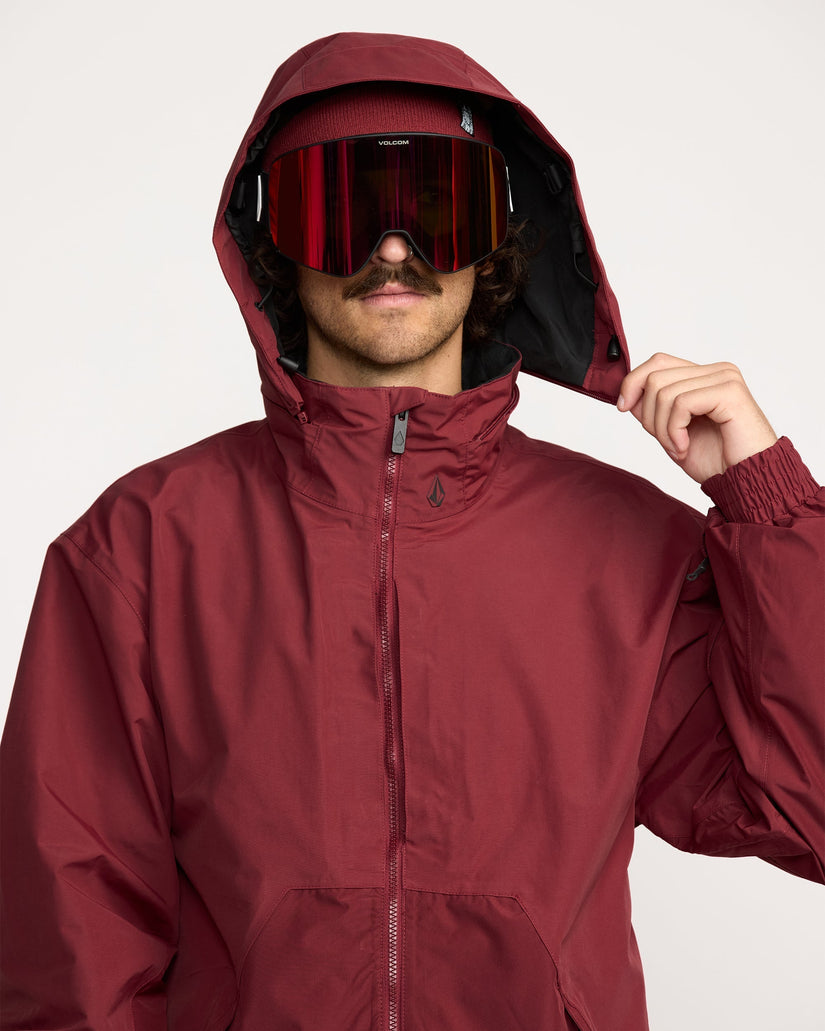 Longo Gore-Tex Jacke - Burnt Red