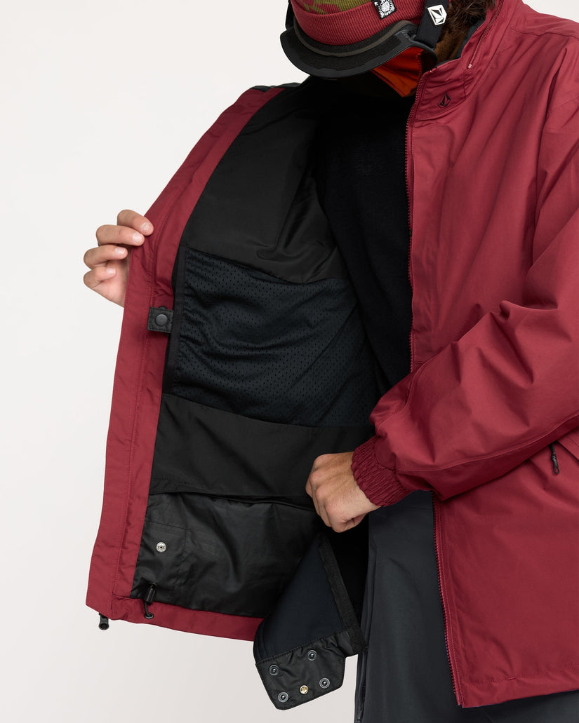 Longo Gore-Tex Jacke - Burnt Red