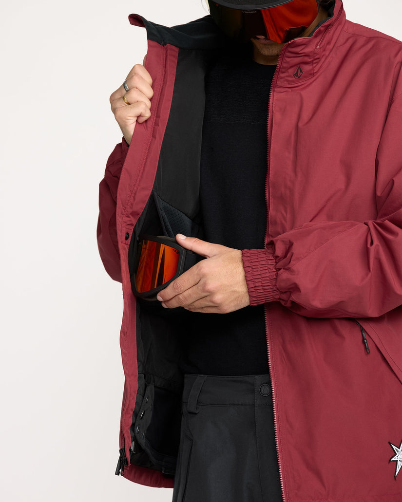 Longo Gore-Tex Jacke - Burnt Red