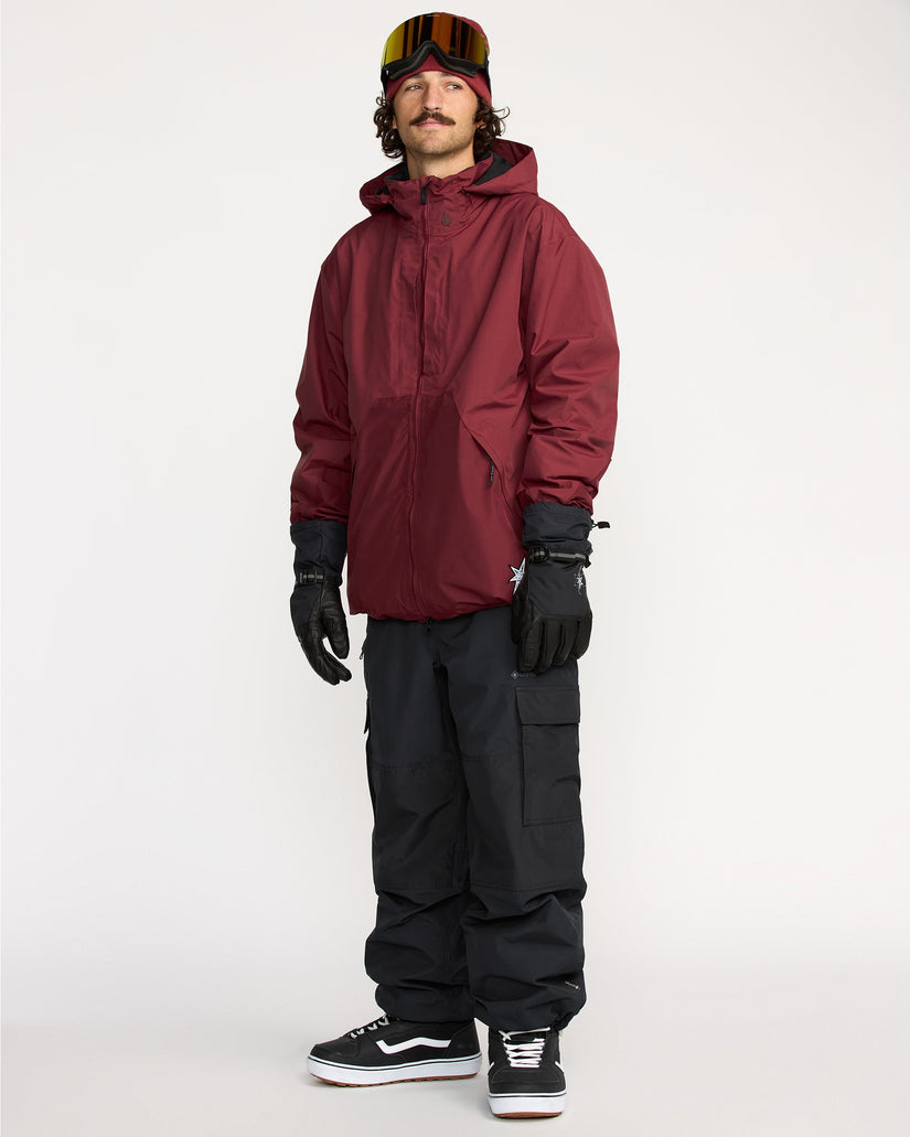 Longo Gore-Tex Jacke - Burnt Red
