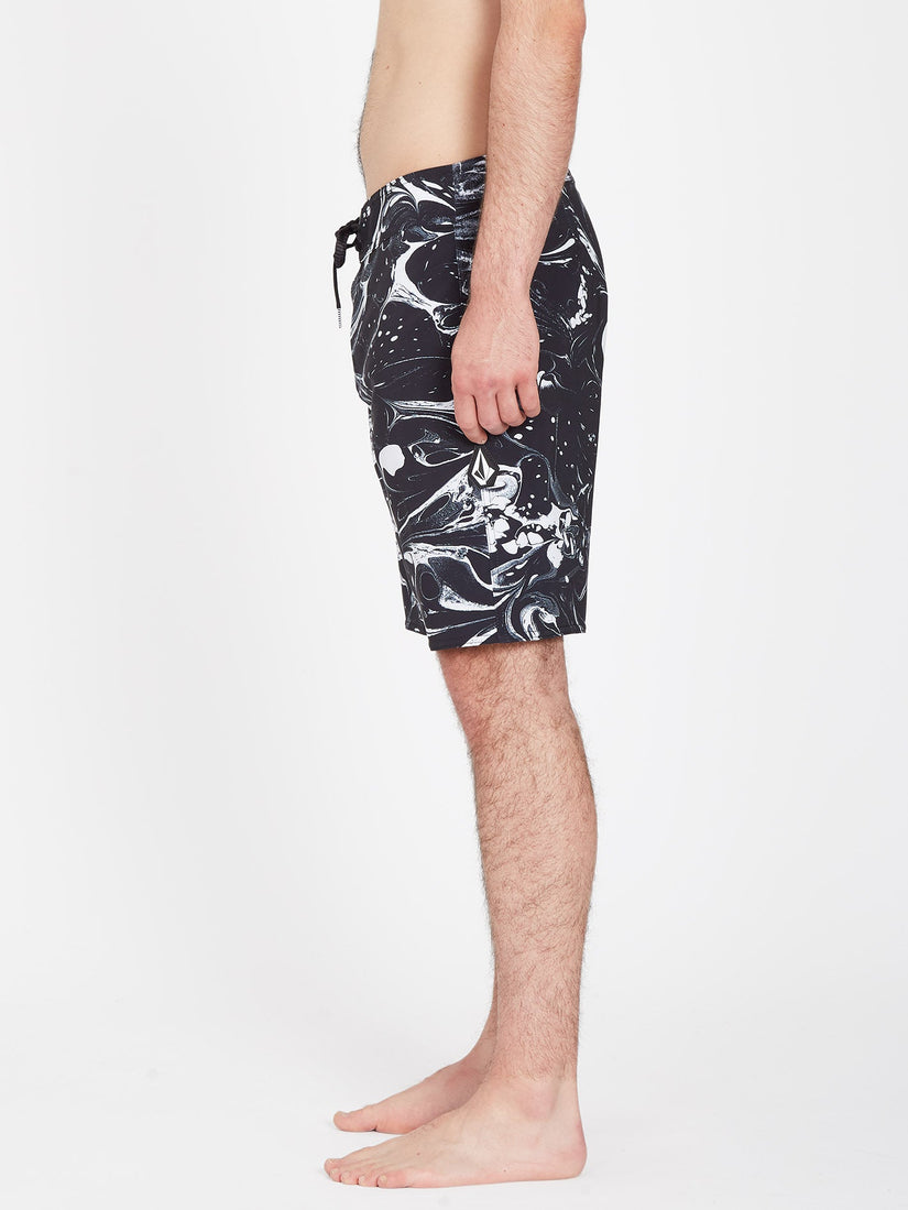 Marble Mod 19" Boardshort - BLACK (A0812312_BLK) [3]