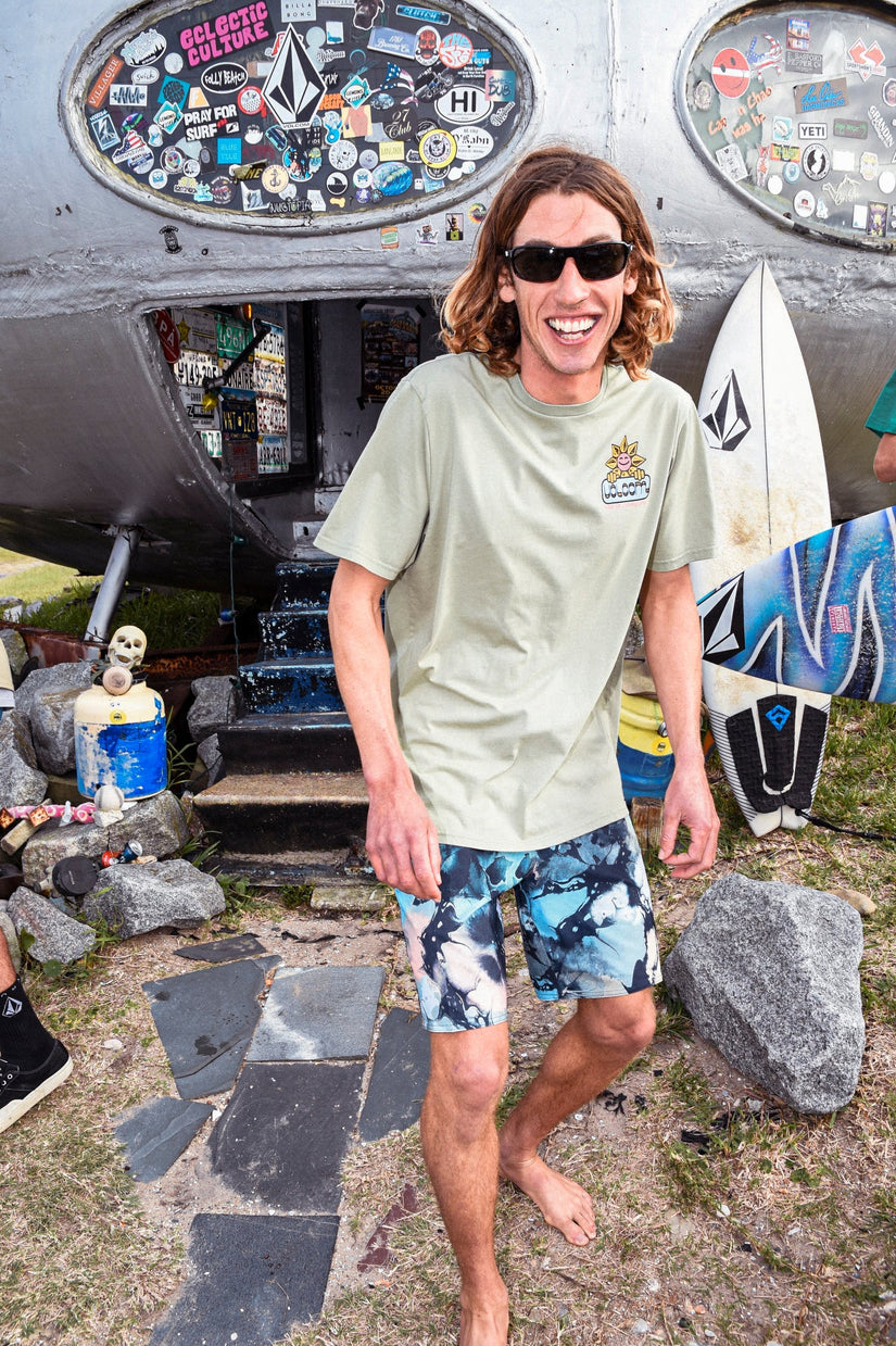 Skulli Wash Stoney 19" Badeshorts - NAVY