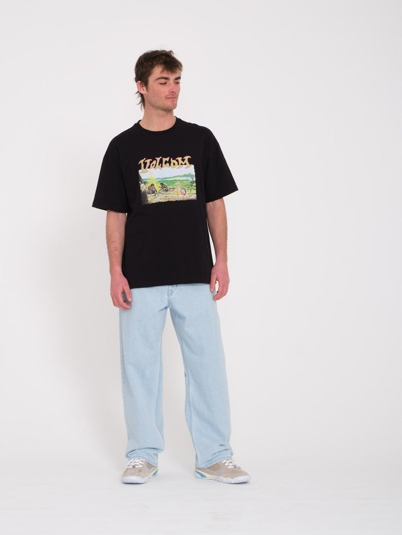 Crossworld T-Shirt - BLACK