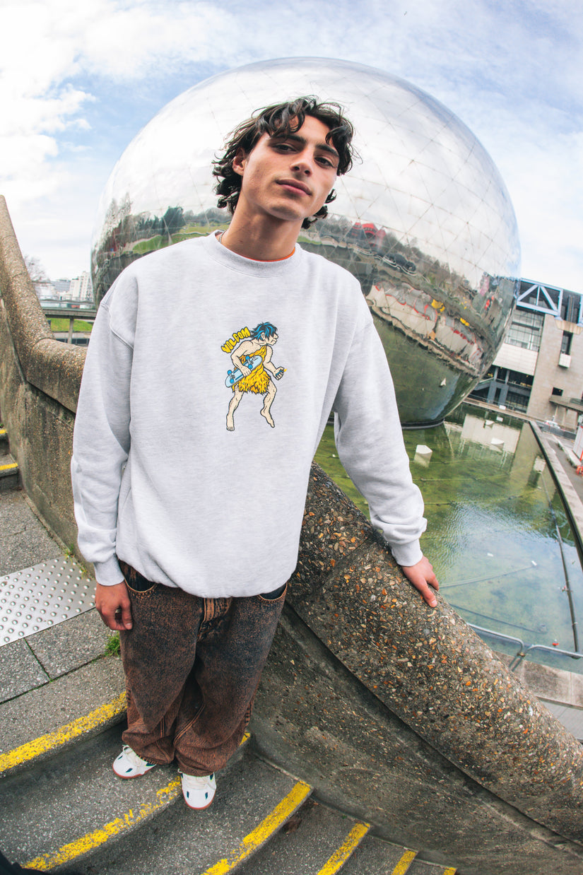 Todd Bratrud Pullover - HEATHER GREY
