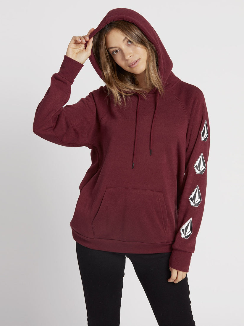 Deadly Stones Hoodie - Zinfandel (B3111908_ZIN) [F]