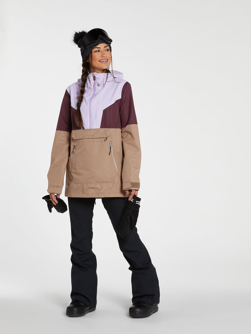 Mirror Pullover Jacket - COFFEE (H0652204_COF) [100]